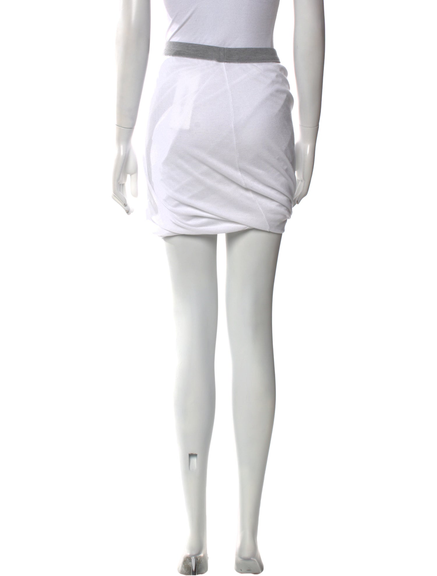 T by Alexander Wang Mesh Accents Mini Skirt